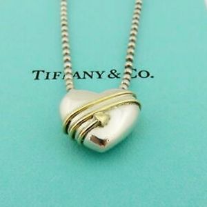 RARE! Tiffany's 925 Sterling Silver Heart ❤️ 16 inches